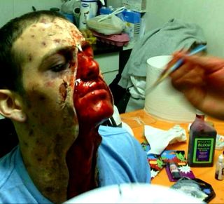 maquillaje terror para halloween 