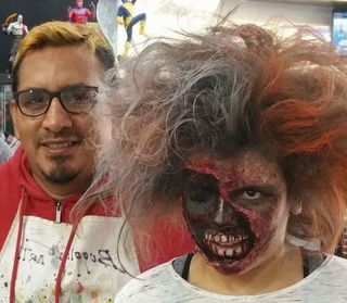 maquillaje terror para halloween 