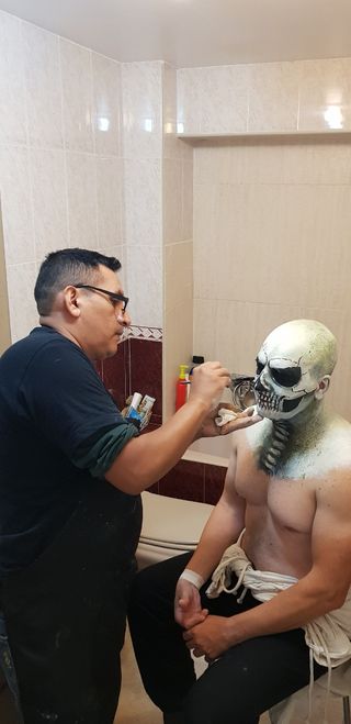 maquillaje terror para halloween 