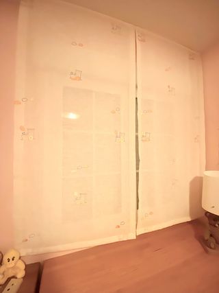 cortina infantil tipo estore de lino