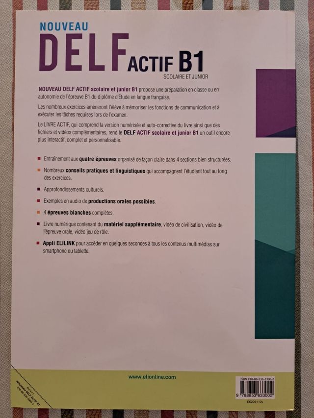 Libro Delf B1 francés