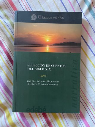 libro seleccion de cuentos del s.XIX