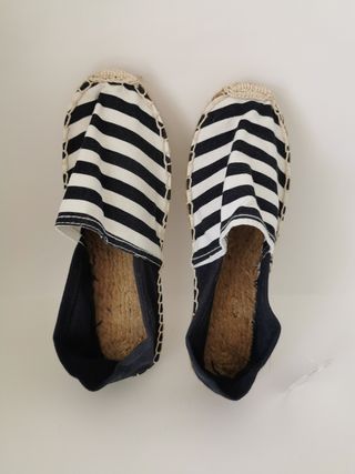 Alpargatas de yute de chica N°37-38.