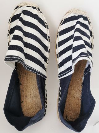 Alpargatas de yute de chica N°37-38.