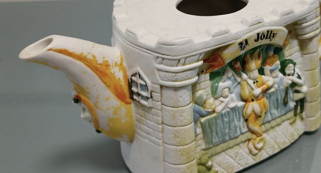 Tetera Cerámica Castillo Colección Galileo