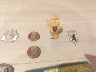 chaqueta militar francesa + divisas