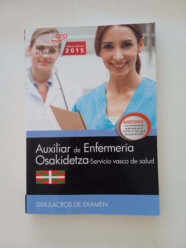 Temario oposiciones Osakidetza 2015.