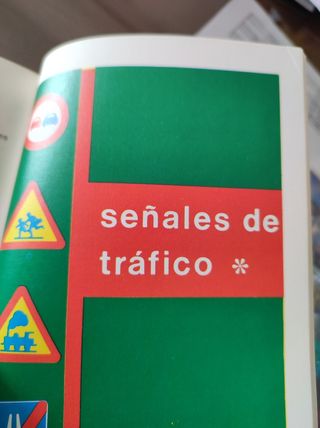 Libro autoescuela antiguo 1976
