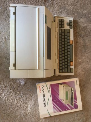 Maquina de escribir electronica