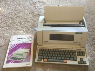 Maquina de escribir electronica