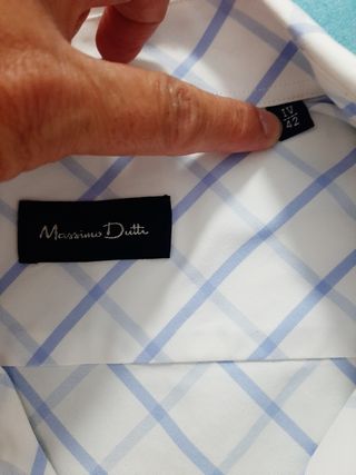 Camisa hombre Massimo Dutti talla 4/42 (46-48)