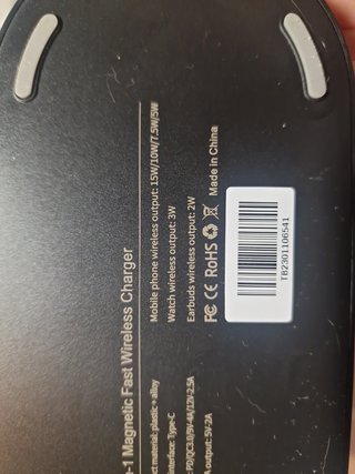 Cargador inalámbrico sobremesa X3 X5