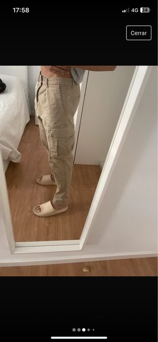 Pantalones Cargo Zara