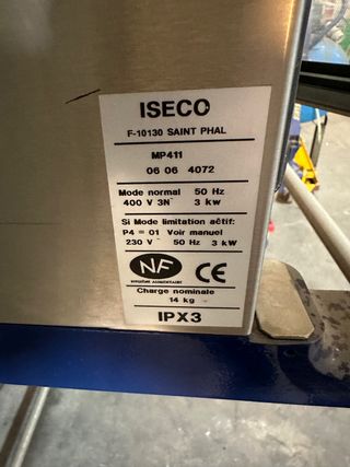 horno regenerador iseco