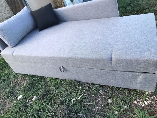 Divano letto con canape