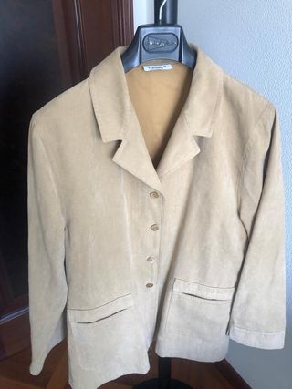 chaqueta antelina señora