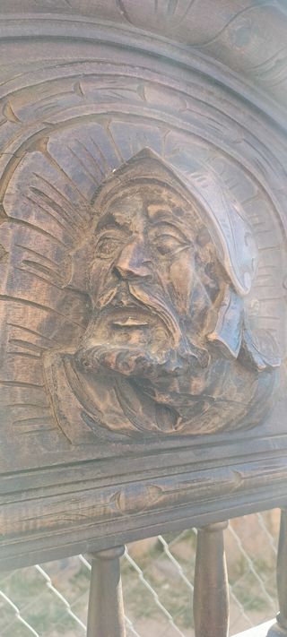 Paragüero neorrenacentista siglo xix