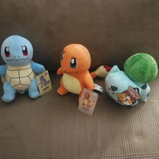 Peluche Pokémon iniciales Kanto
