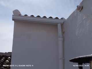 Instalaciones de canalones en aluminio