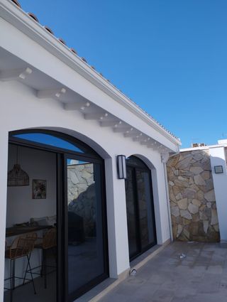 Instalaciones de canalones en aluminio