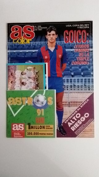 Lote de Revistas AS COLOR.Año 1991