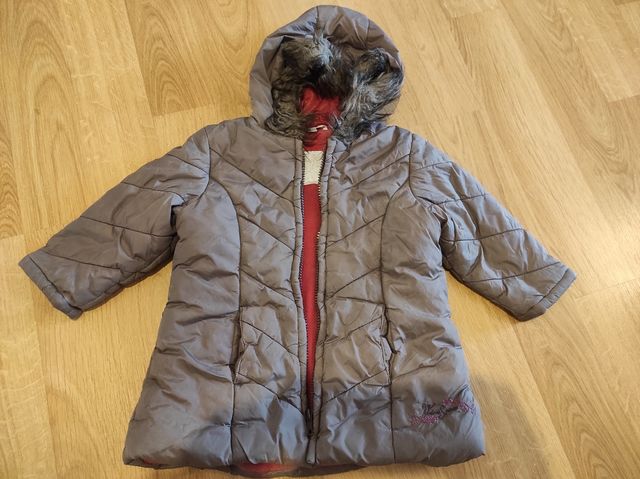 Chaqueta con borreguito niña 18-24 meses