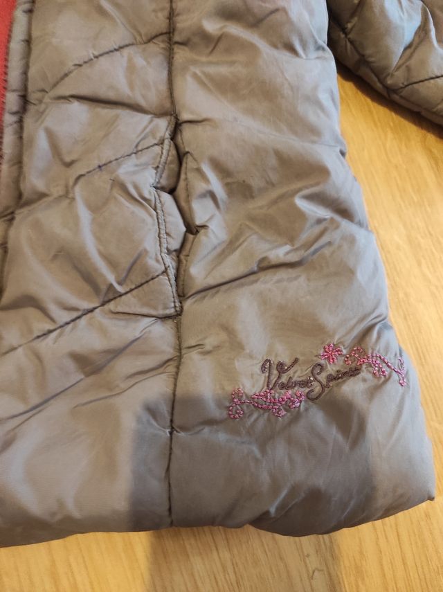 Chaqueta con borreguito niña 18-24 meses