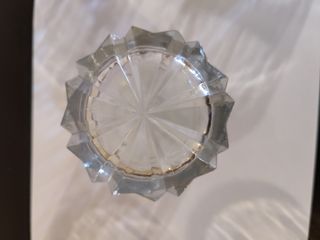 Sei bicchieri acqua capienti bisellati