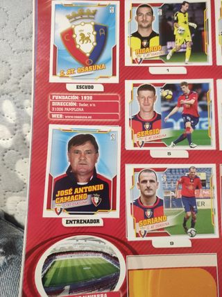 Álbum de cromos la Liga 10-11