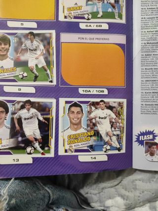 Álbum de cromos la Liga 10-11