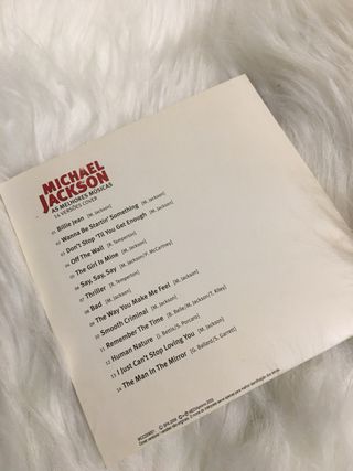 CD do Michael Jackson
