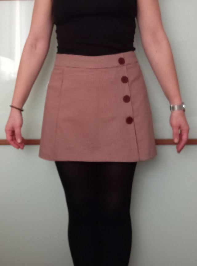 Minifalda pantalón primavera-otoño-invierno,Zara M