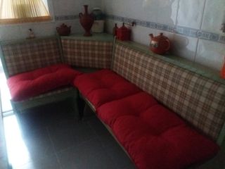 Banco de cocina en madera maciza