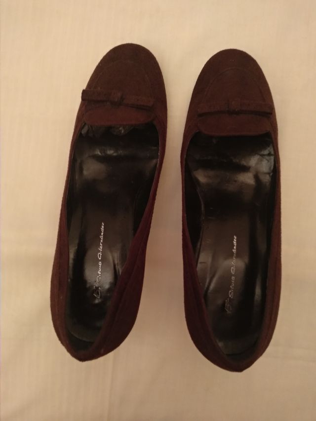 Zapatos de Ante Marrones