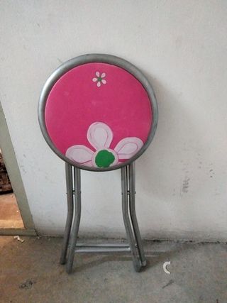 Taburete plegable