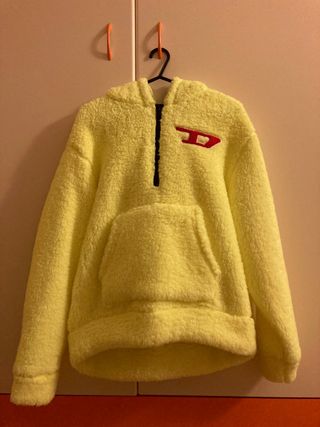 Fleece con cappuccio Diesel