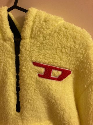 Fleece con cappuccio Diesel