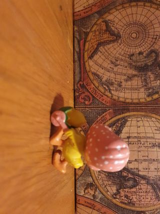 Figura pvc POLLO CON BEBÉ  W.Berrie