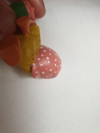 Figura pvc POLLO CON BEBÉ  W.Berrie