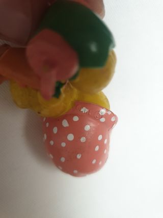 Figura pvc POLLO CON BEBÉ  W.Berrie