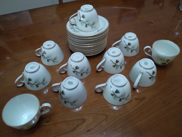 JUEGO DE CAFÉ DE PORCELANA ALEMANA