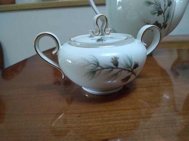 JUEGO DE CAFÉ DE PORCELANA ALEMANA