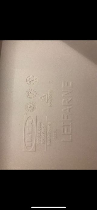 4 SILLAS IKEA LEIFARME BLANCO ikea