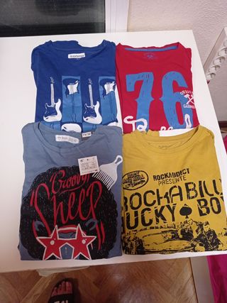 Lote camisetas y camisa