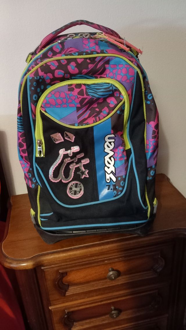 Zaino con carrello per ragazza