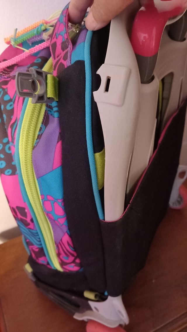 Zaino con carrello per ragazza