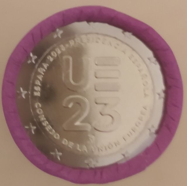 Moneda conmemorativa 2 euros España