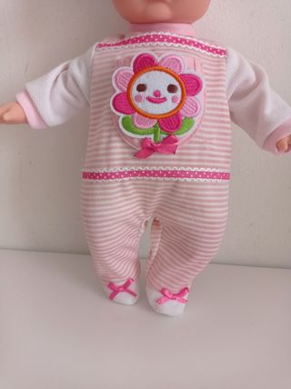 Juguete muñeca bebé en saco de dormir 30 cm