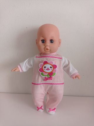 Juguete muñeca bebé en saco de dormir 30 cm