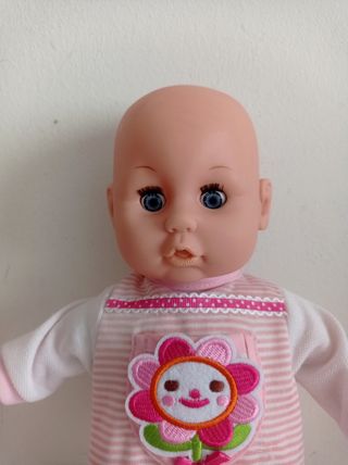 Juguete muñeca bebé en saco de dormir 30 cm